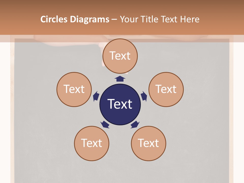 Indoors Young Message PowerPoint Template