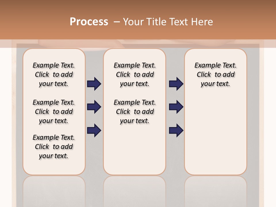 Indoors Young Message PowerPoint Template