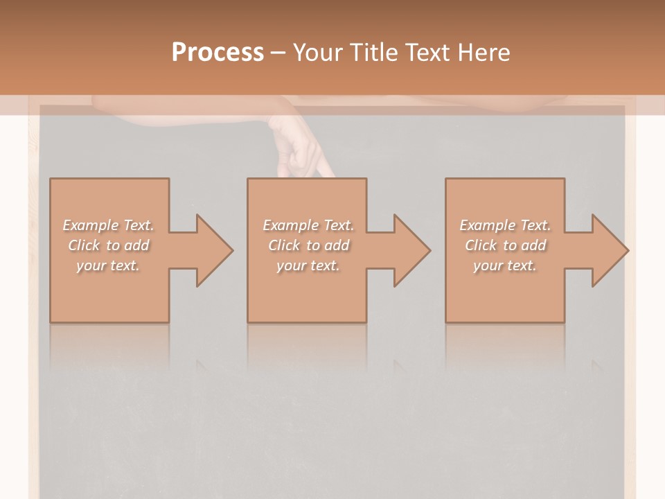 Indoors Young Message PowerPoint Template