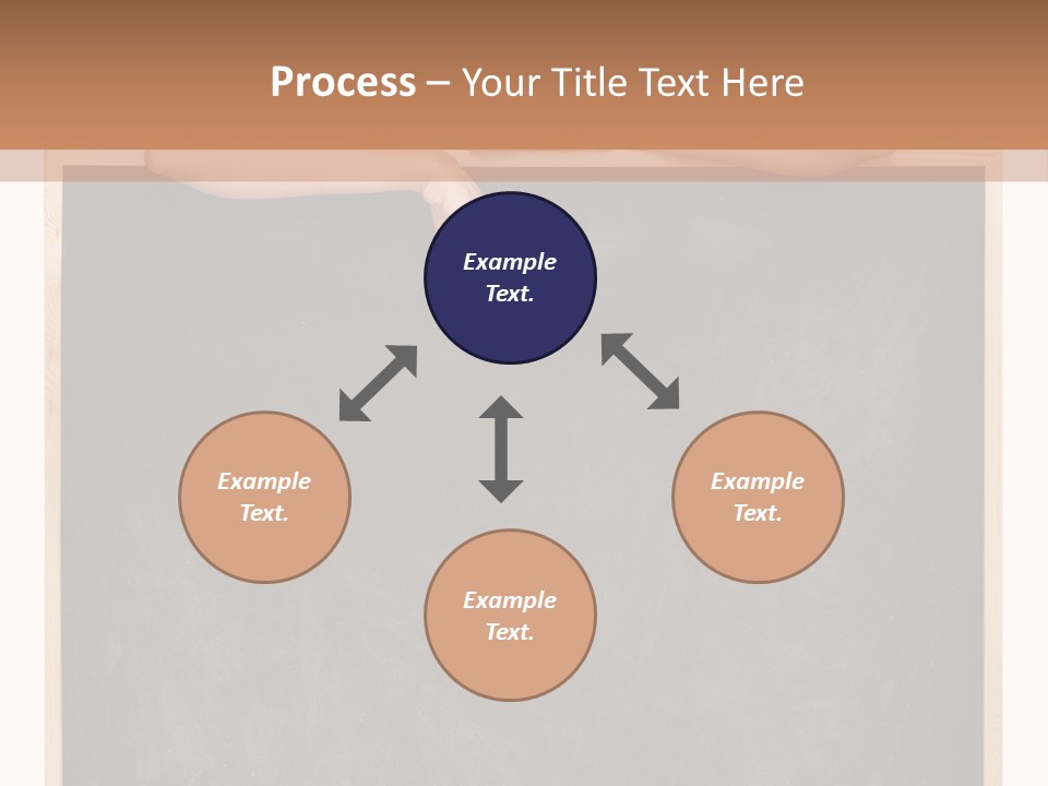 Indoors Young Message PowerPoint Template