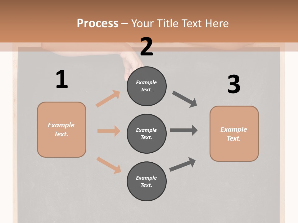 Indoors Young Message PowerPoint Template