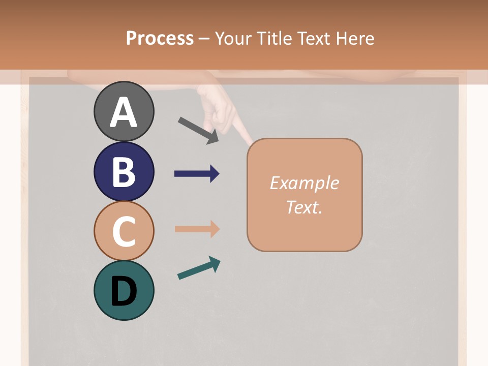 Indoors Young Message PowerPoint Template