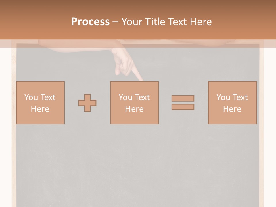 Indoors Young Message PowerPoint Template