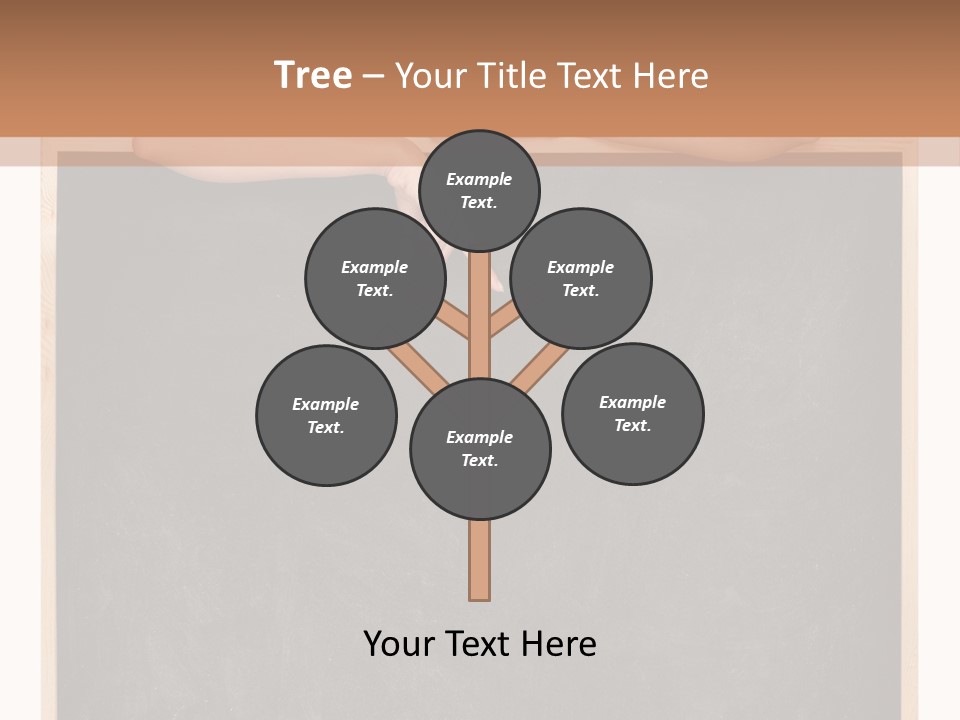 Indoors Young Message PowerPoint Template