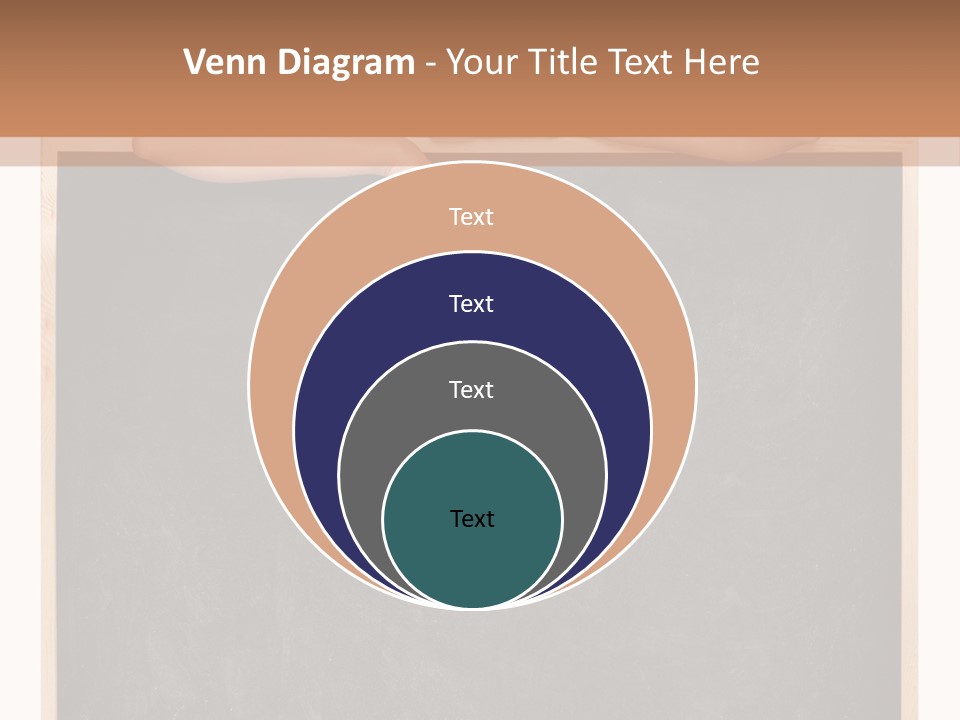 Indoors Young Message PowerPoint Template