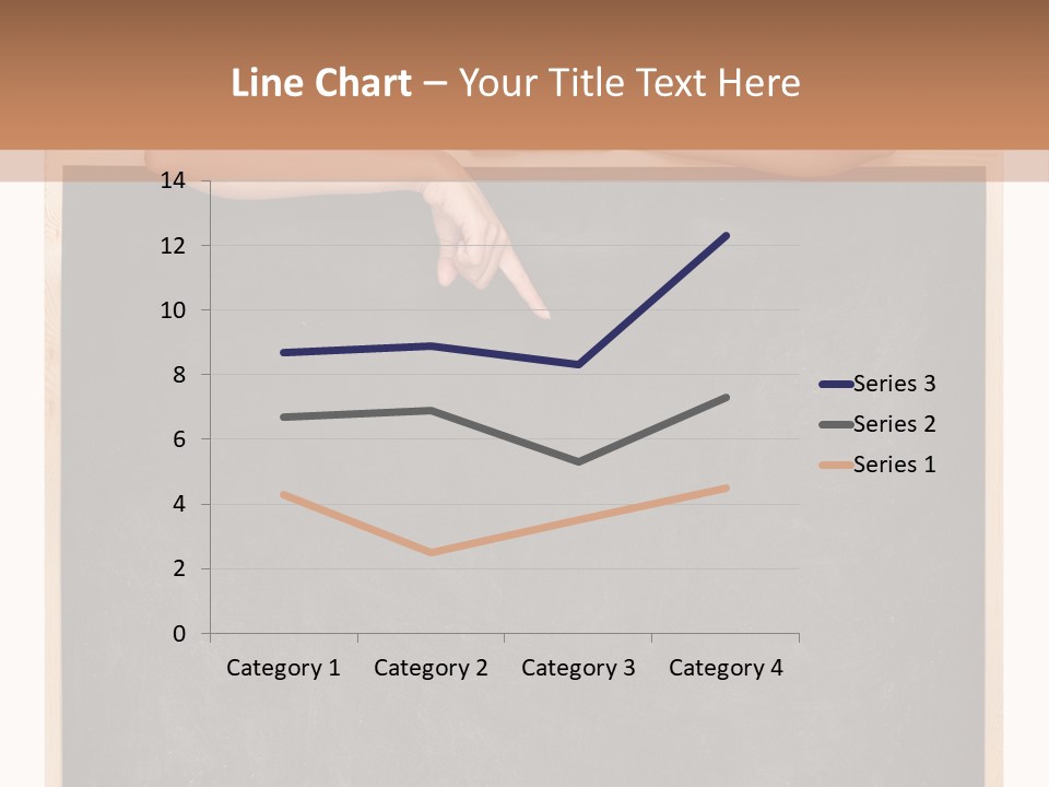 Indoors Young Message PowerPoint Template