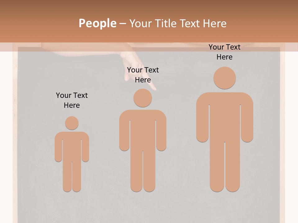 Indoors Young Message PowerPoint Template