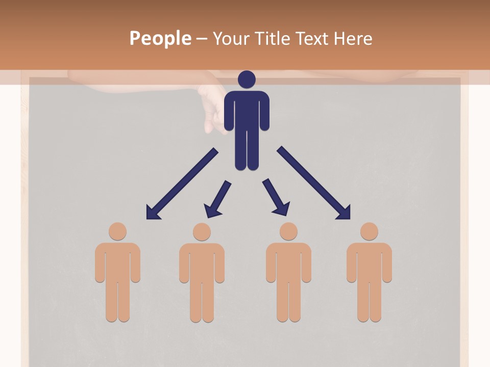 Indoors Young Message PowerPoint Template