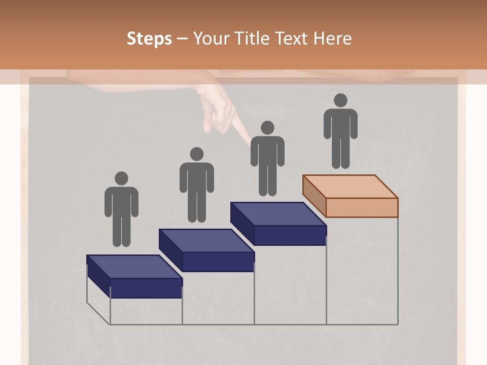 Indoors Young Message PowerPoint Template