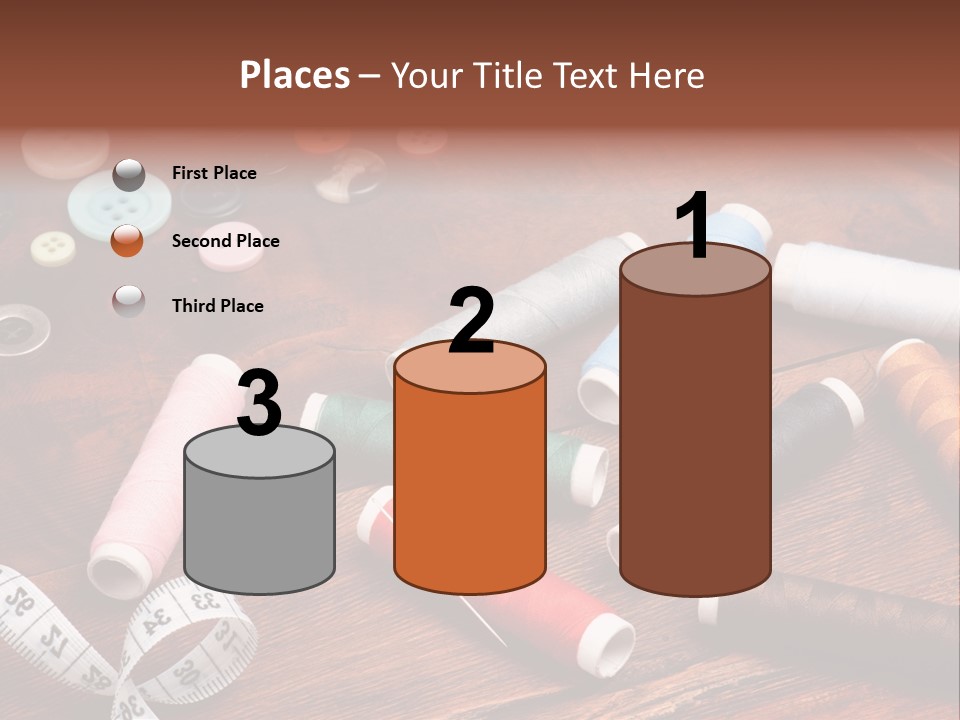 Needle Tool White PowerPoint Template