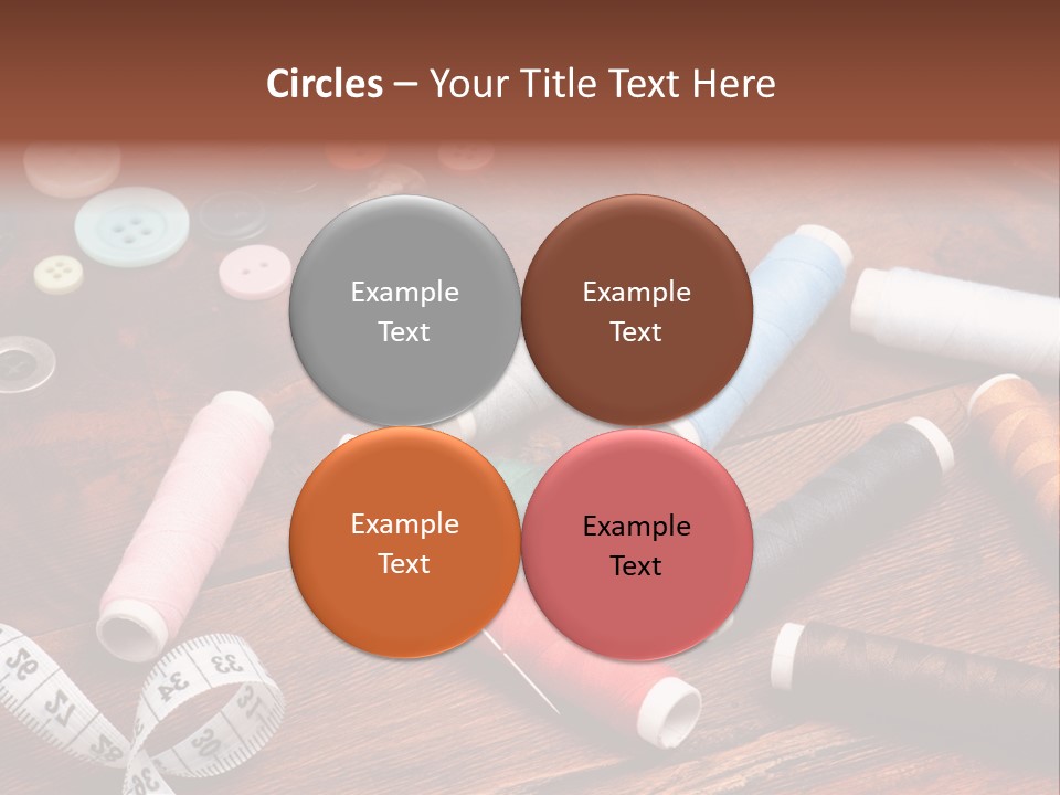 Needle Tool White PowerPoint Template