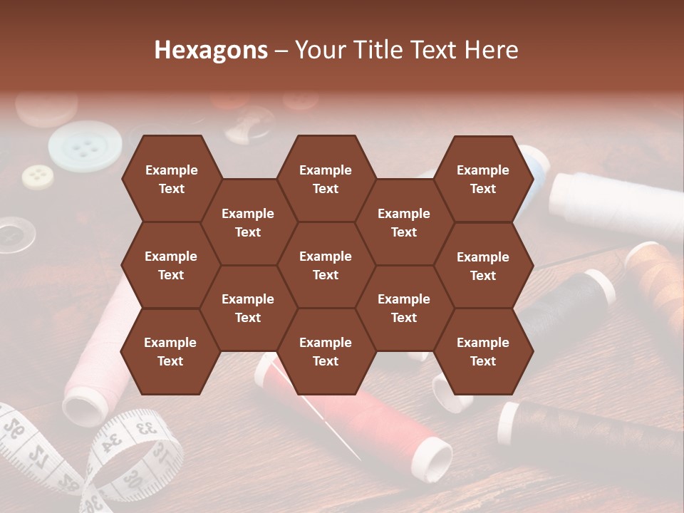 Needle Tool White PowerPoint Template