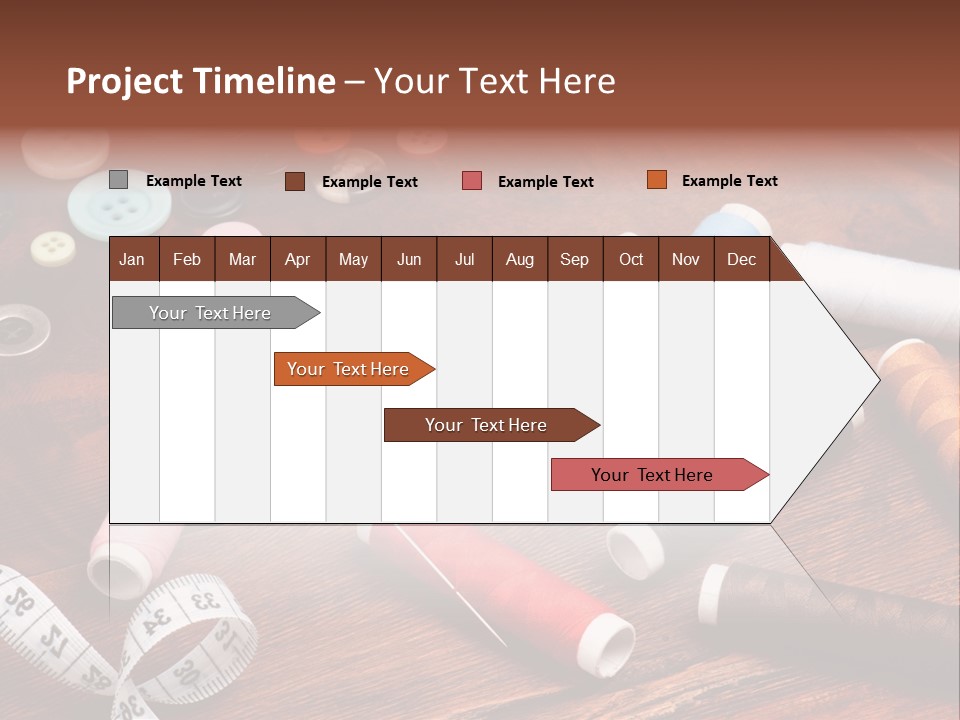 Needle Tool White PowerPoint Template