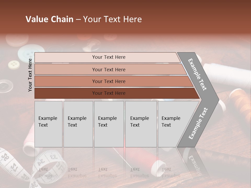 Needle Tool White PowerPoint Template