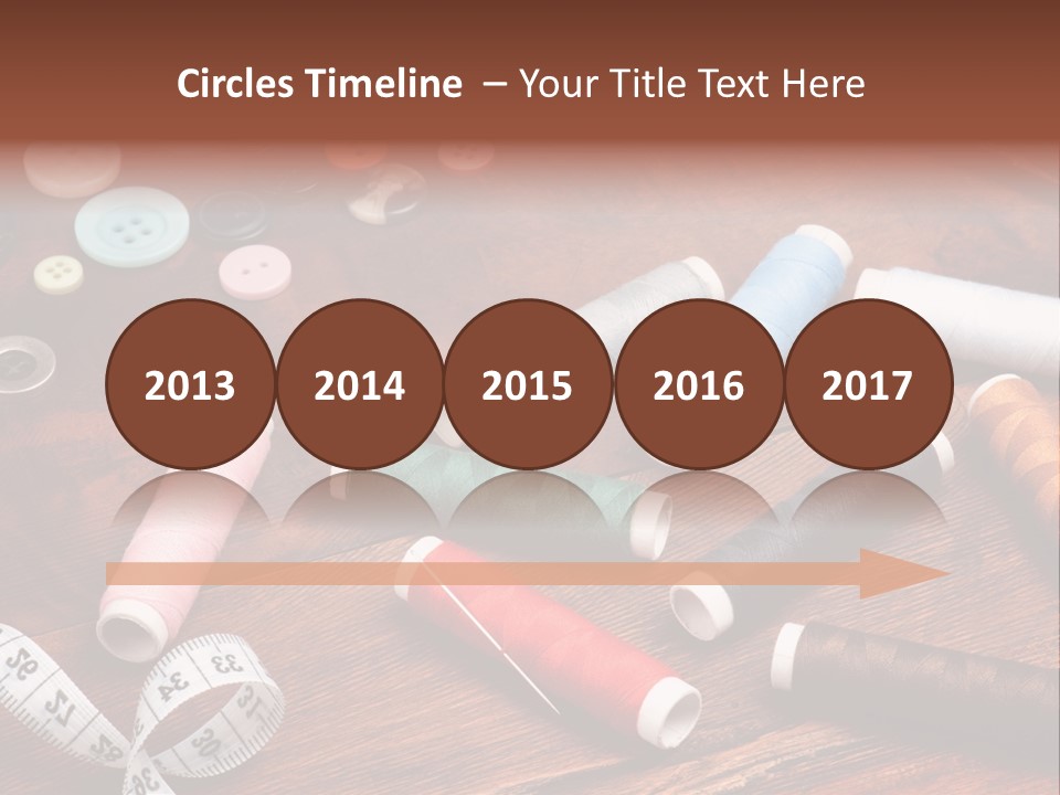 Needle Tool White PowerPoint Template