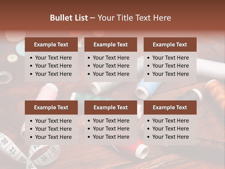 Needle Tool White PowerPoint Template