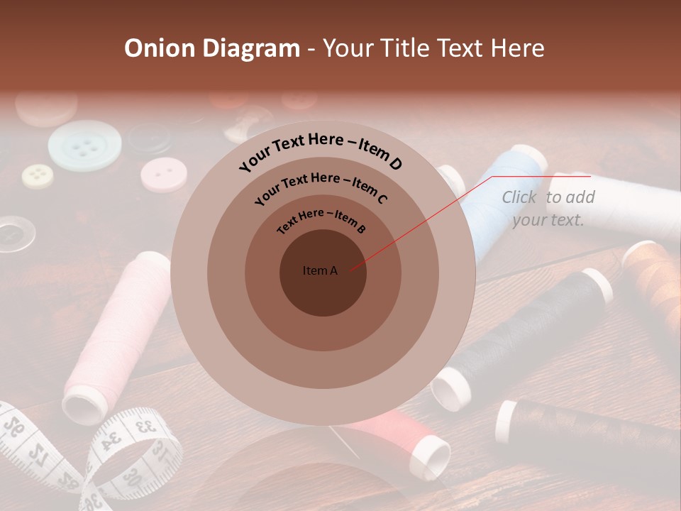 Needle Tool White PowerPoint Template