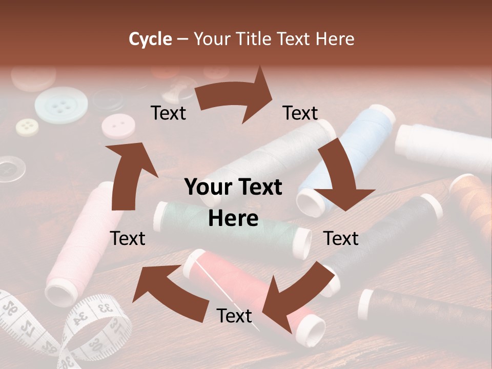 Needle Tool White PowerPoint Template