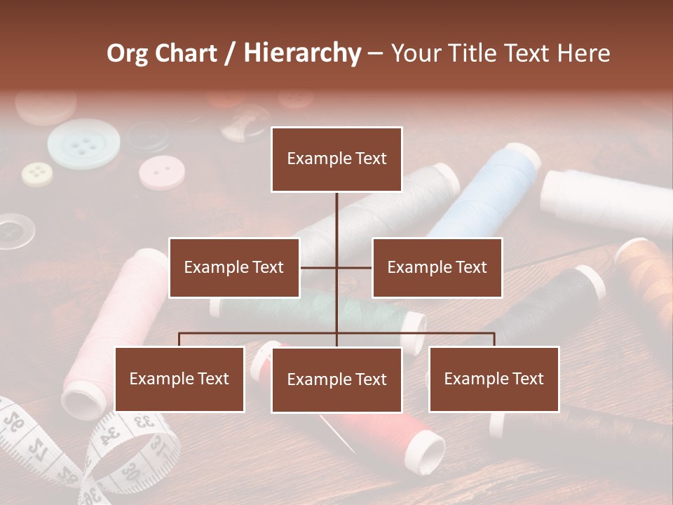 Needle Tool White PowerPoint Template