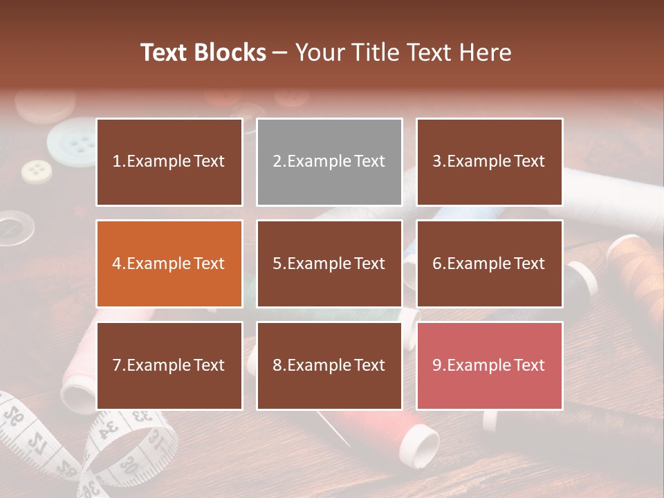 Needle Tool White PowerPoint Template