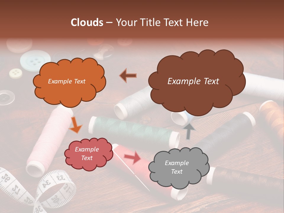 Needle Tool White PowerPoint Template