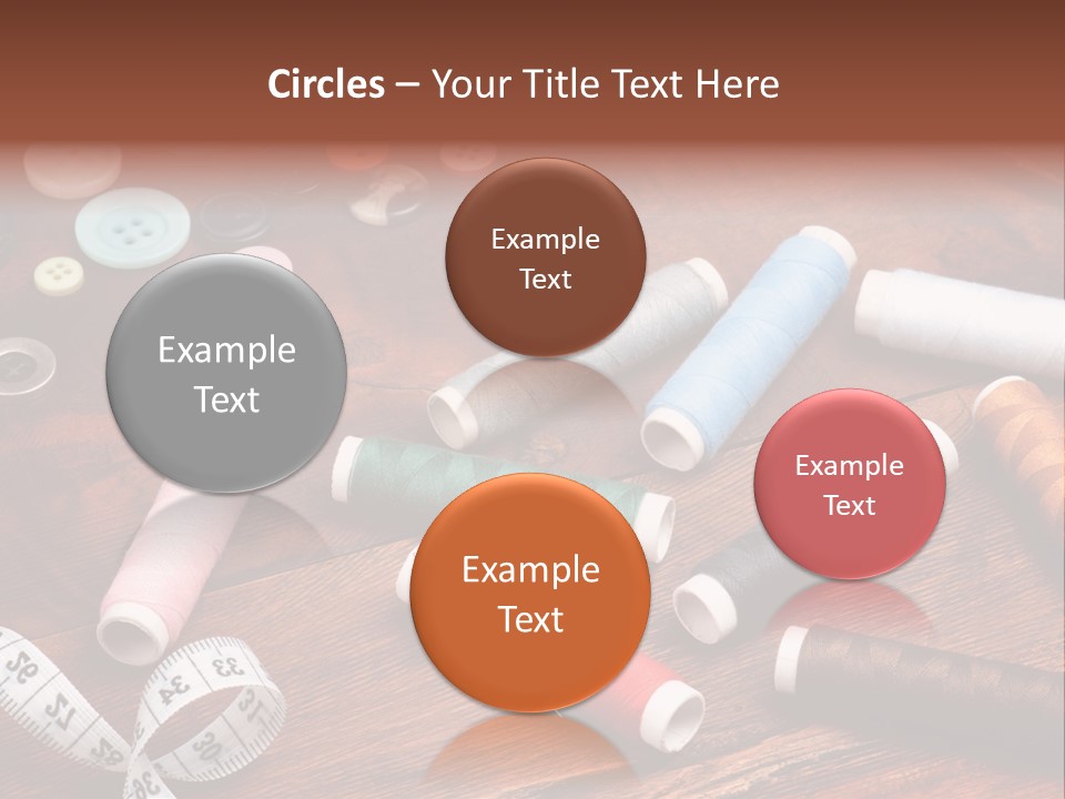 Needle Tool White PowerPoint Template