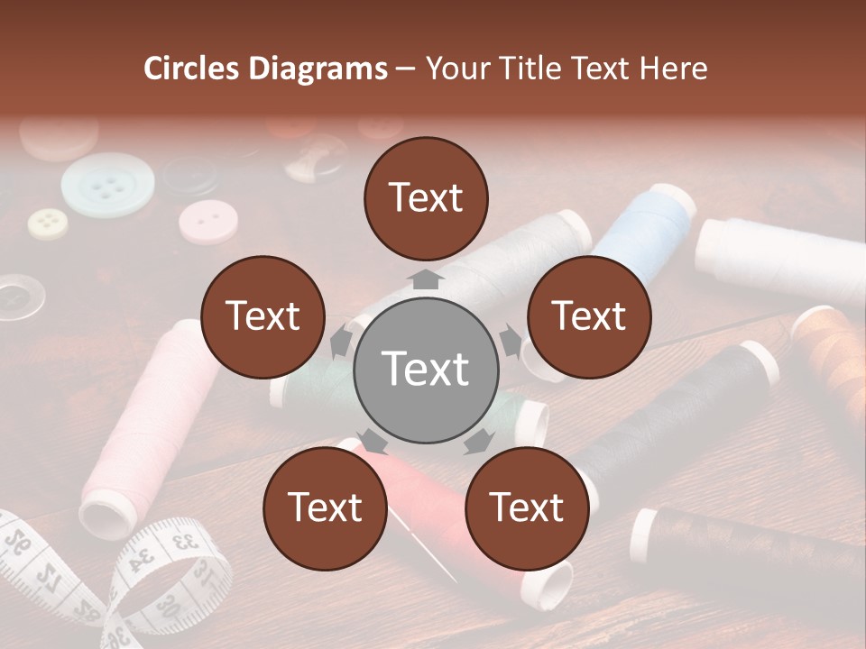 Needle Tool White PowerPoint Template