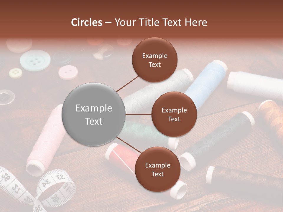 Needle Tool White PowerPoint Template