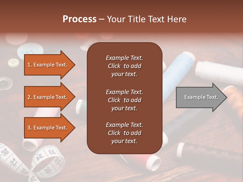 Needle Tool White PowerPoint Template