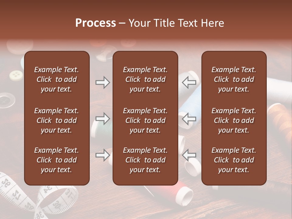 Needle Tool White PowerPoint Template