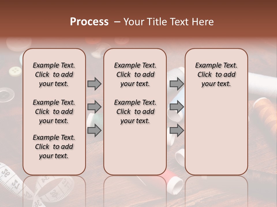 Needle Tool White PowerPoint Template