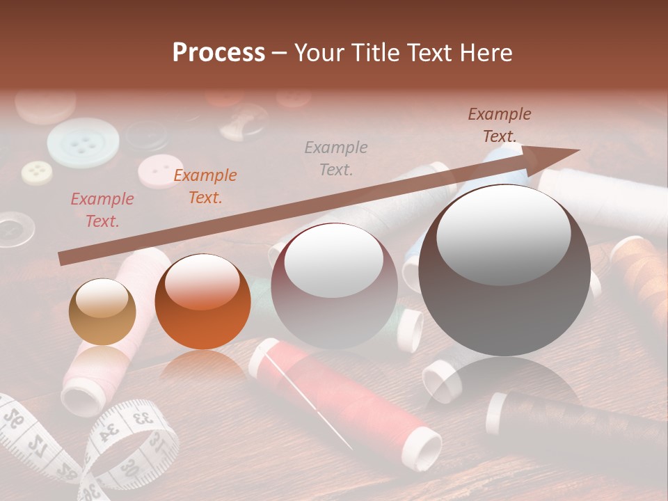 Needle Tool White PowerPoint Template