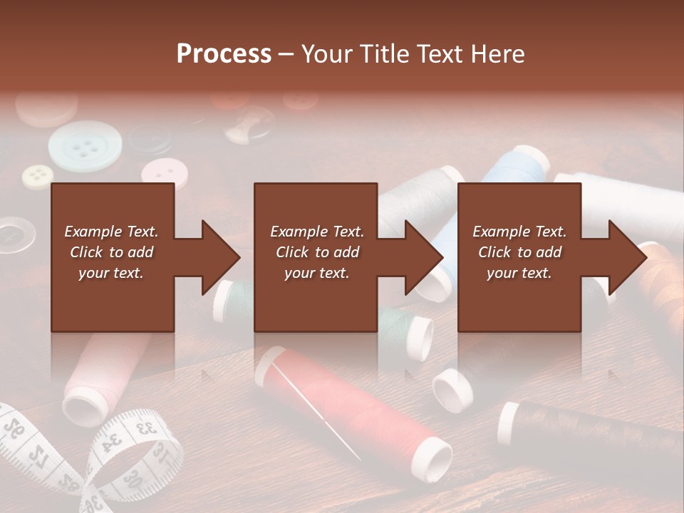Needle Tool White PowerPoint Template