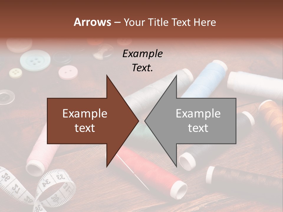 Needle Tool White PowerPoint Template