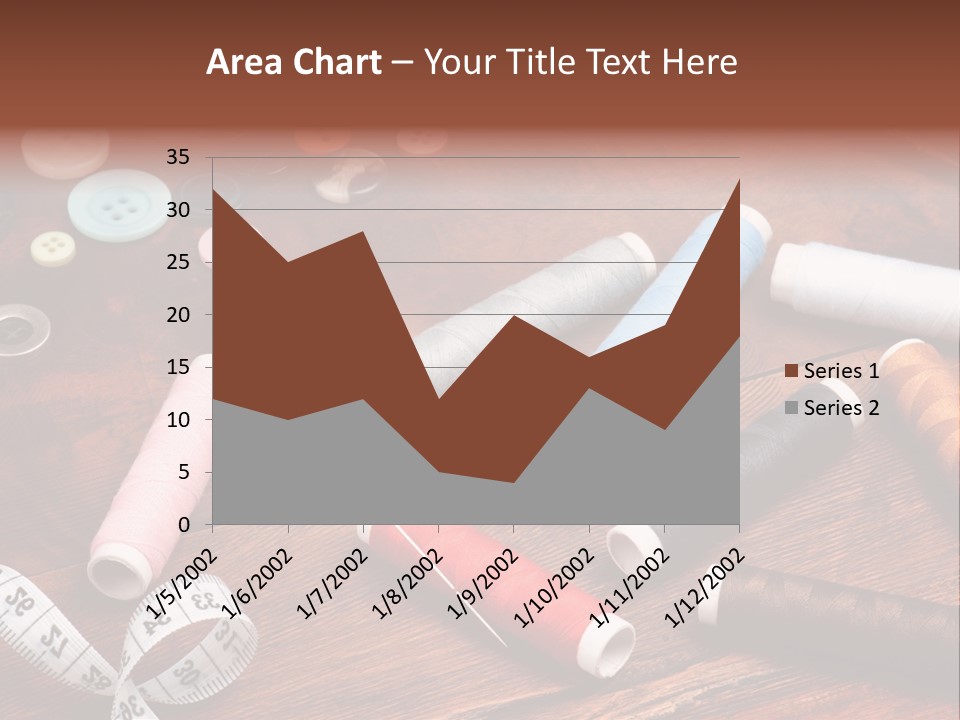 Needle Tool White PowerPoint Template
