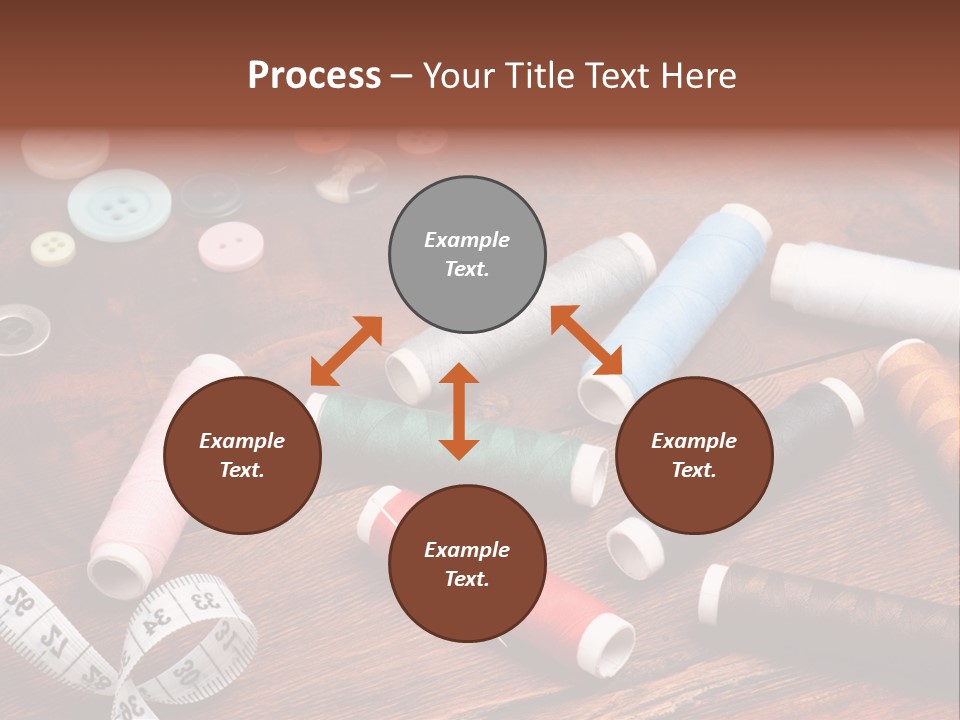 Needle Tool White PowerPoint Template