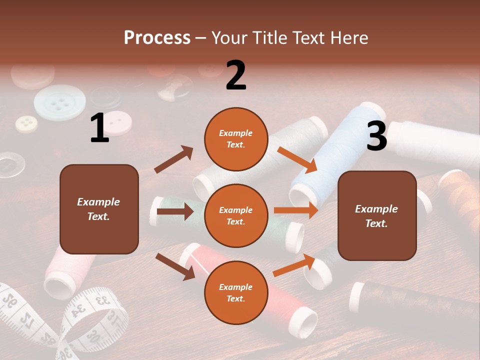 Needle Tool White PowerPoint Template