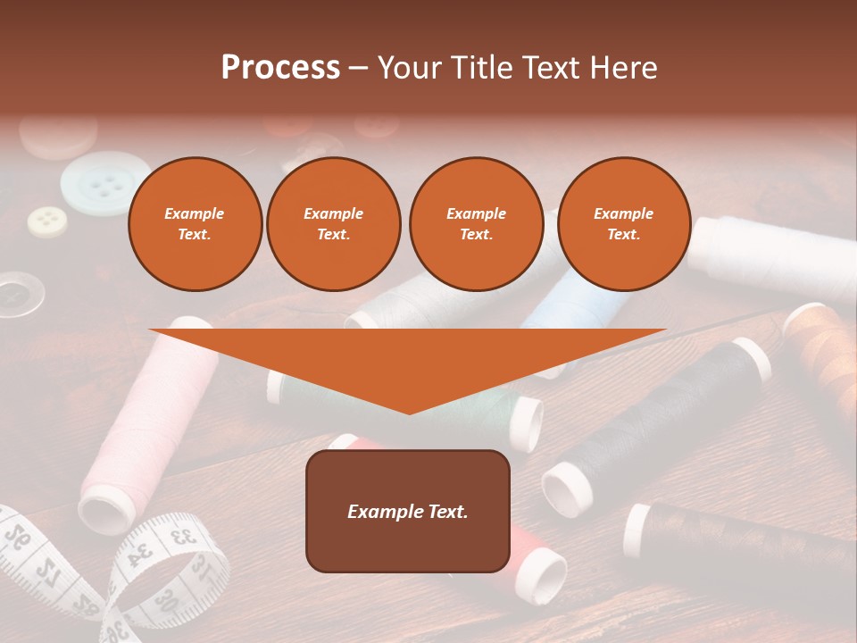Needle Tool White PowerPoint Template