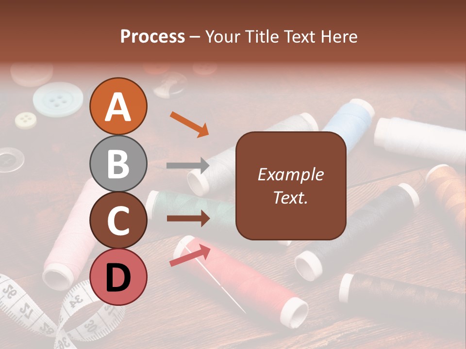 Needle Tool White PowerPoint Template