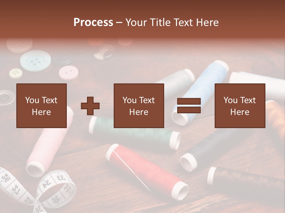 Needle Tool White PowerPoint Template