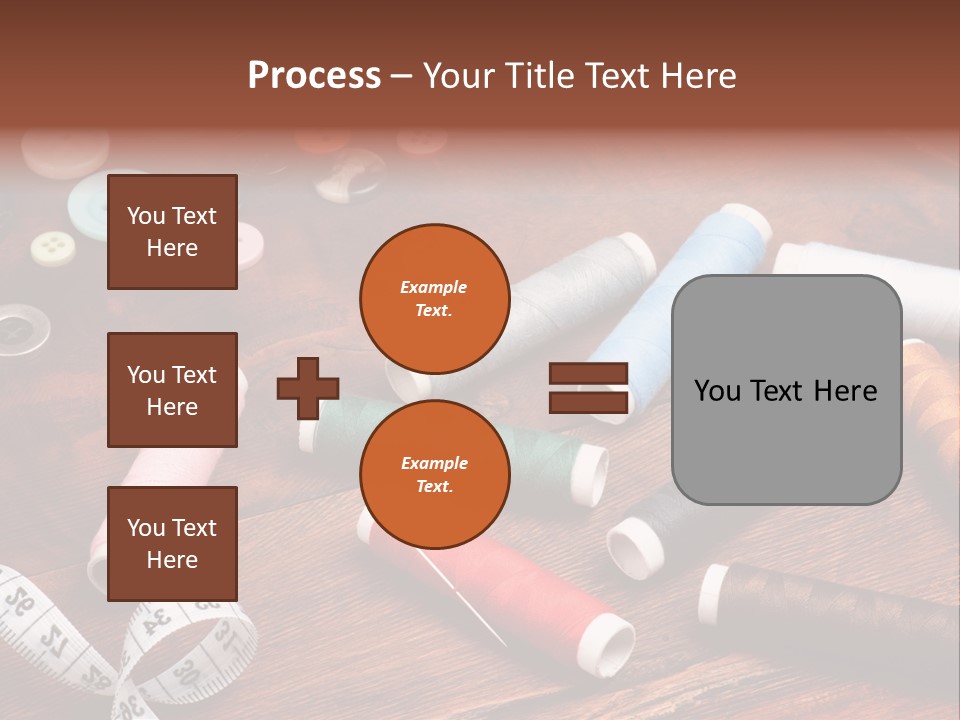 Needle Tool White PowerPoint Template