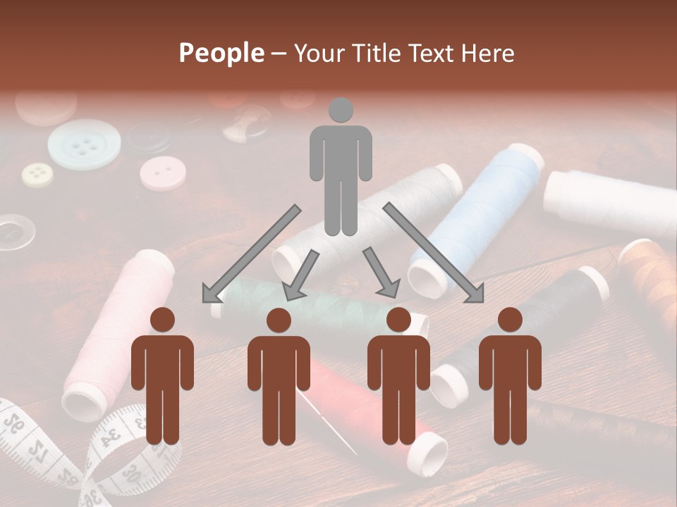 Needle Tool White PowerPoint Template