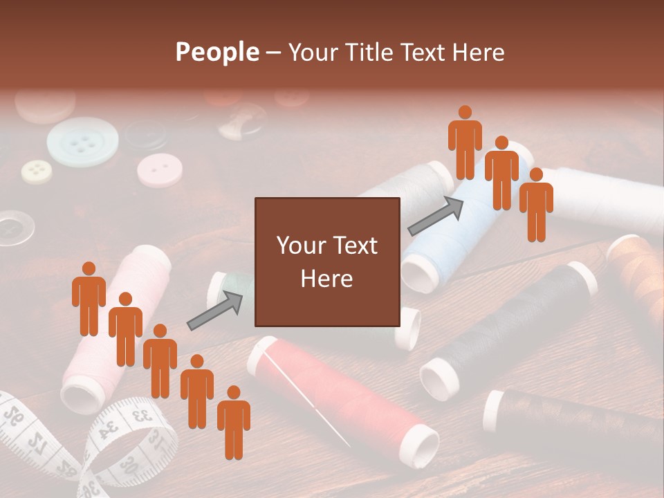 Needle Tool White PowerPoint Template