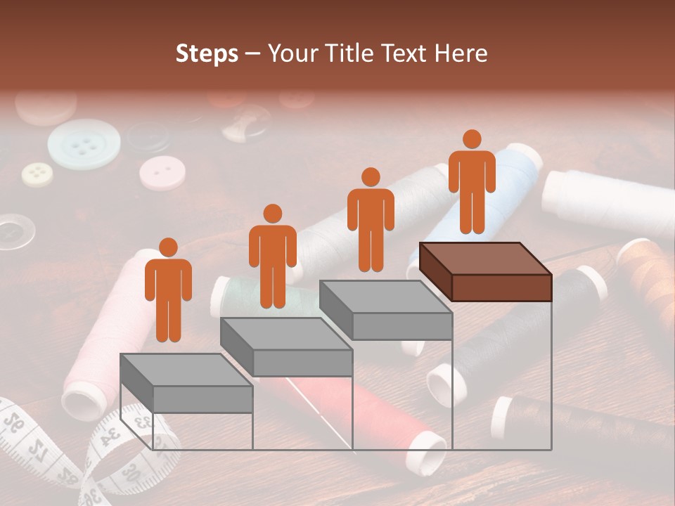 Needle Tool White PowerPoint Template