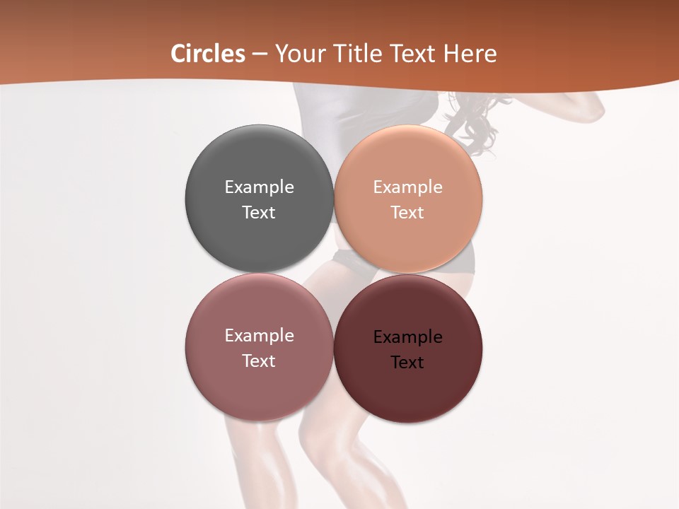 Dancer Elegance Fine Art Portrait PowerPoint Template