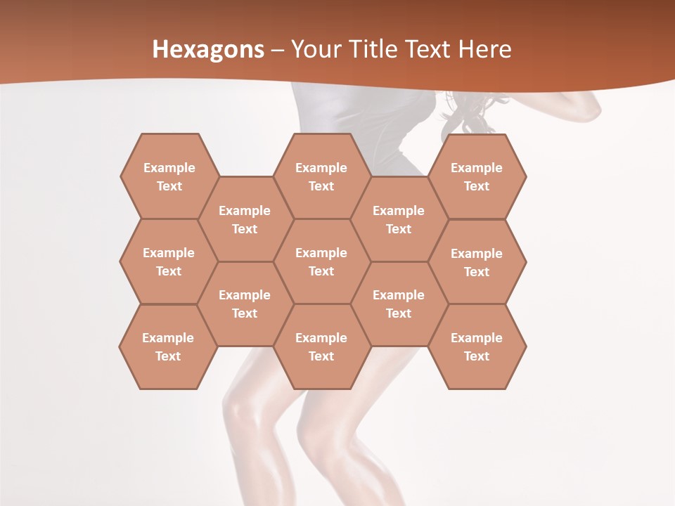 Dancer Elegance Fine Art Portrait PowerPoint Template