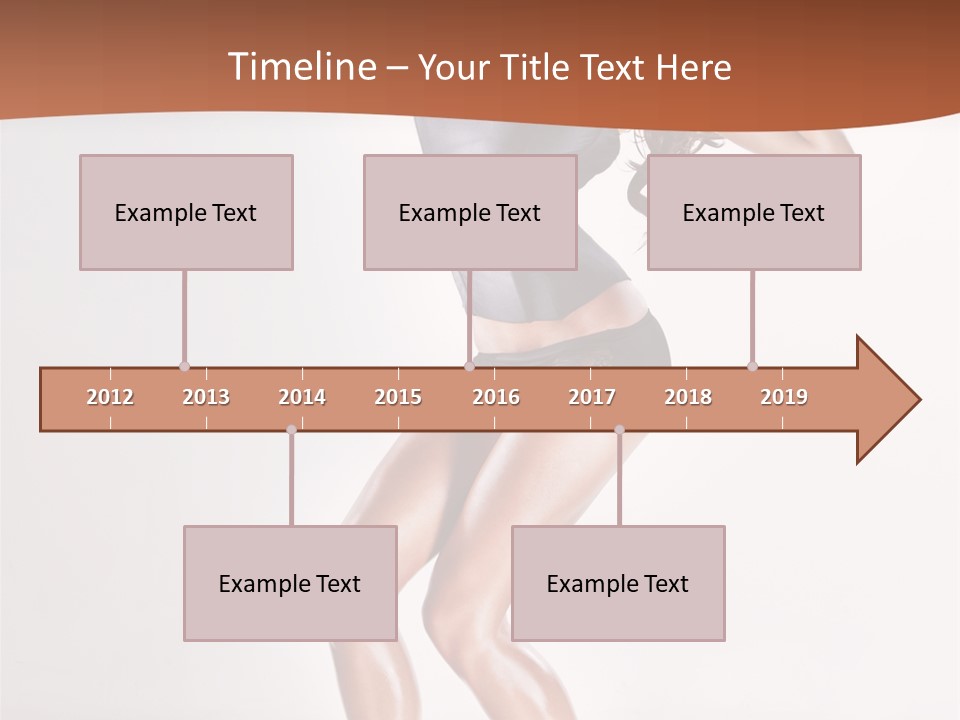 Dancer Elegance Fine Art Portrait PowerPoint Template