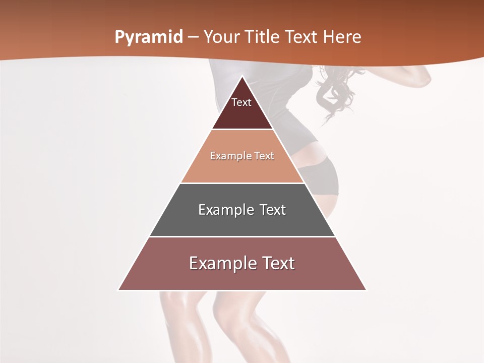 Dancer Elegance Fine Art Portrait PowerPoint Template