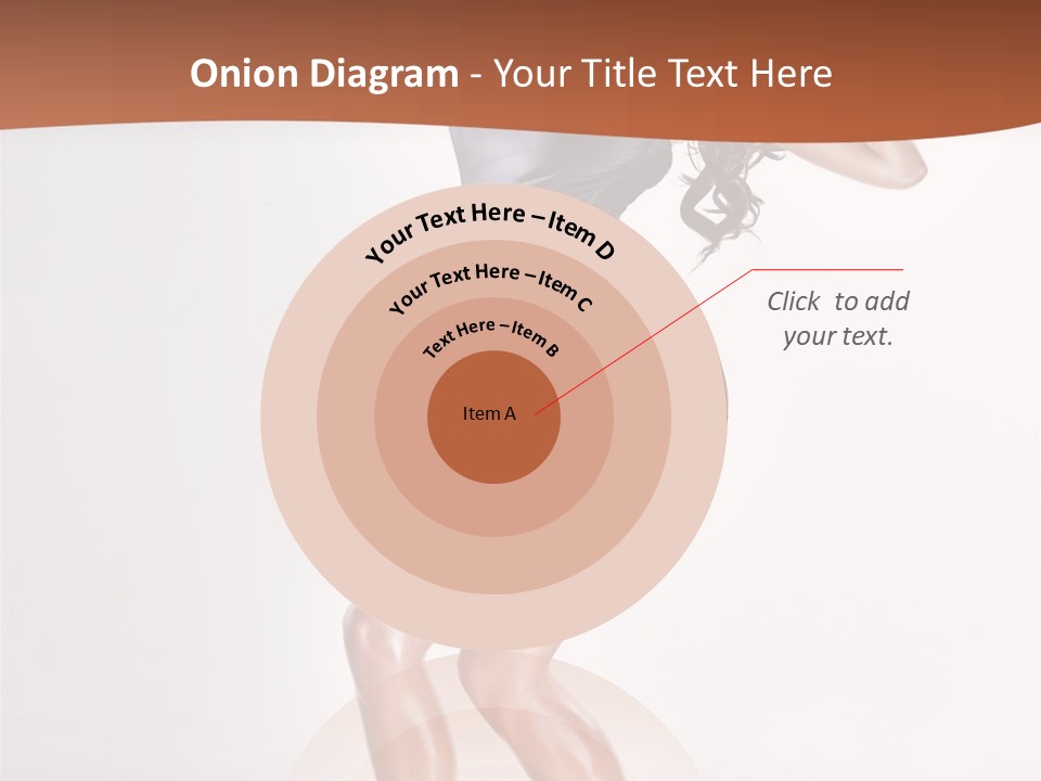 Dancer Elegance Fine Art Portrait PowerPoint Template