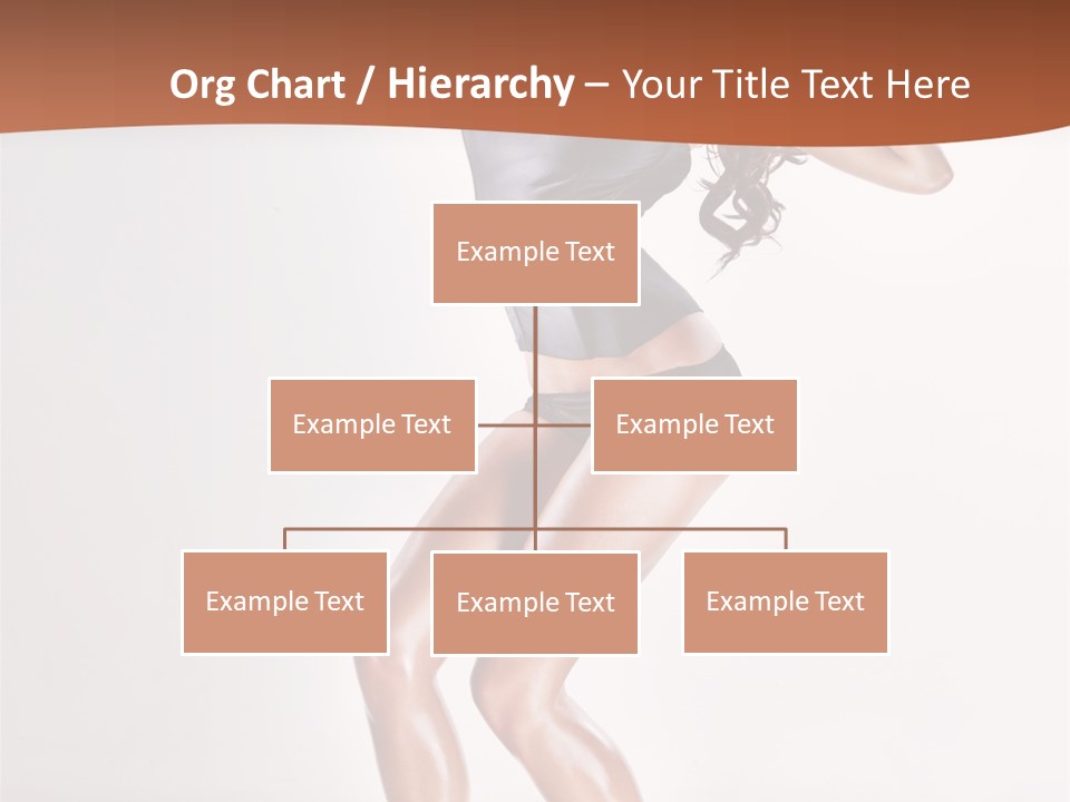 Dancer Elegance Fine Art Portrait PowerPoint Template